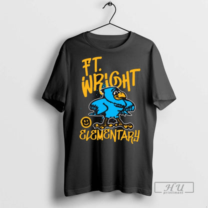 Officials Ft Wright Elementary Smiley Graffiti Painting T Shirts Tee
