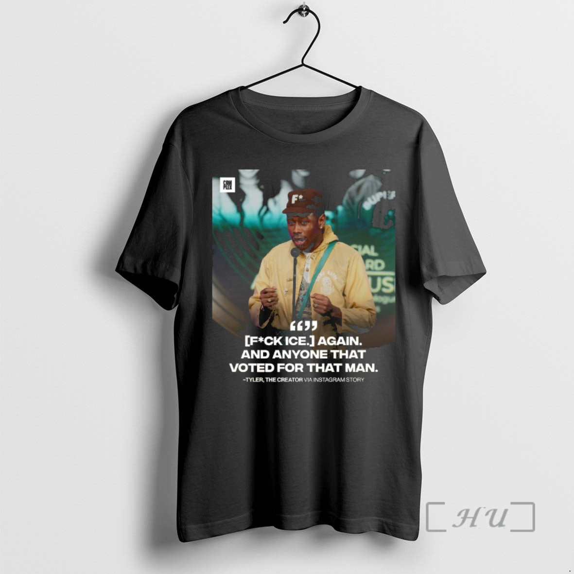 Fuck Ice Again And Anymore That Voted That Tyler Creator Tank Top