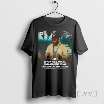 Fuck Ice Again And Anymore That Voted That Tyler Creator Tank Top
