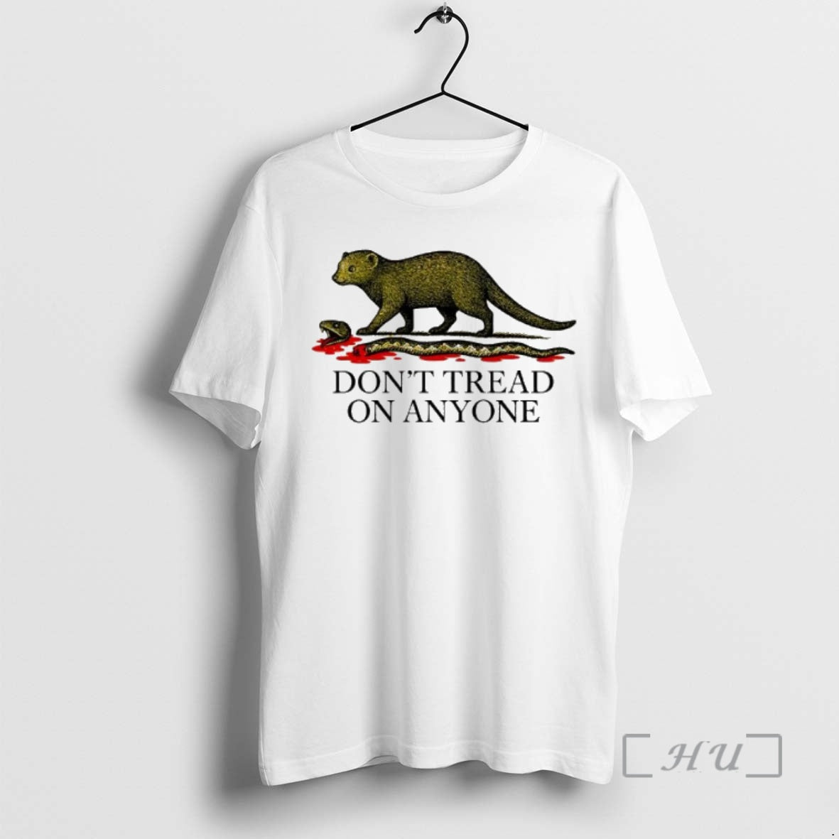 Officials Gadsden Flag Weasel Dont Tread Anyone Shirt Modern Art