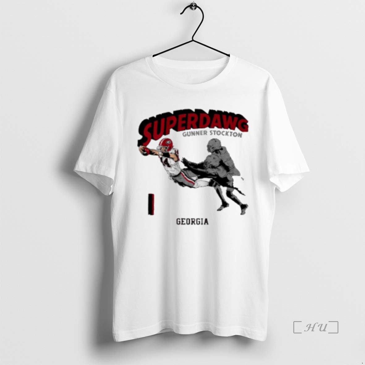Officials Georgia Bulldogs Super Dawg Gunner Stockton Tank Top Unique