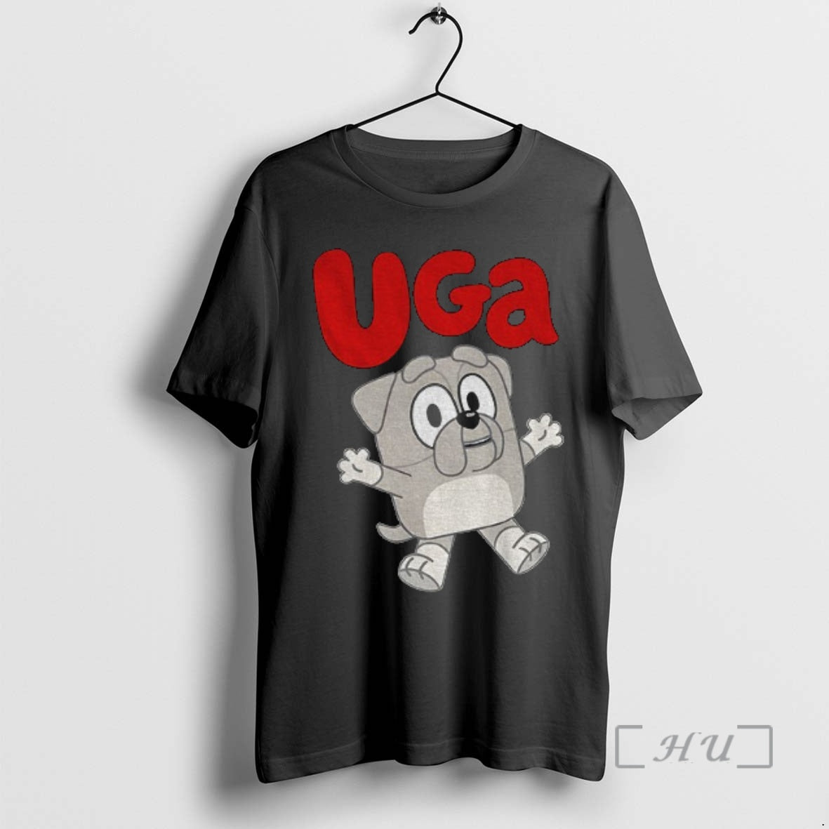 Officials Georgia Mascot Uga Bulldogs Game Day Hoodie Vintage Apparel