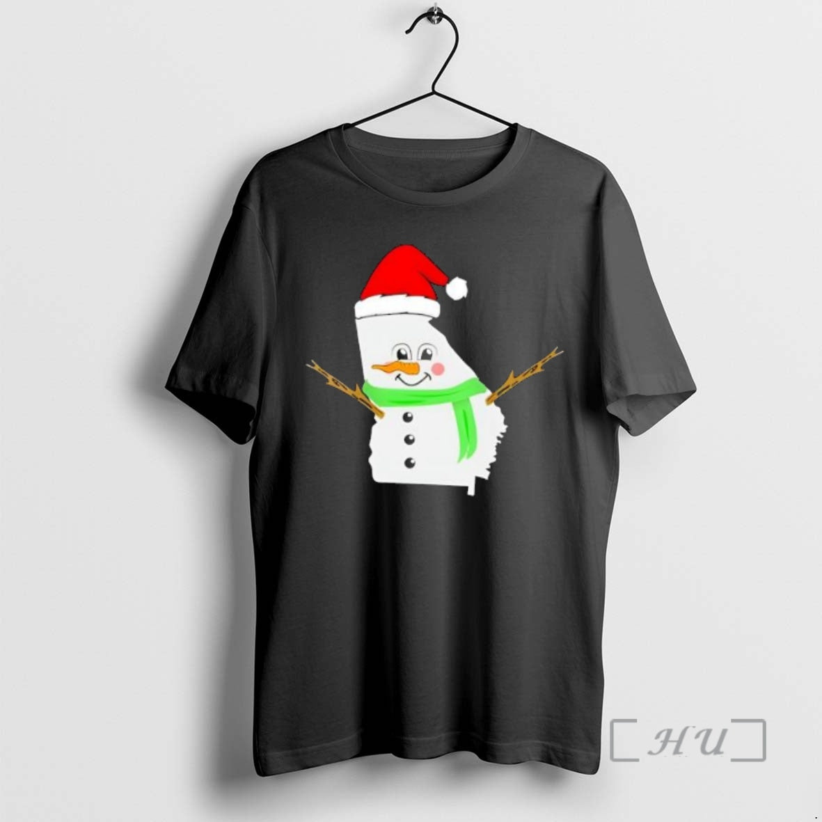 Officials Georgia Snowman Map Sweatshirt Premium Gift