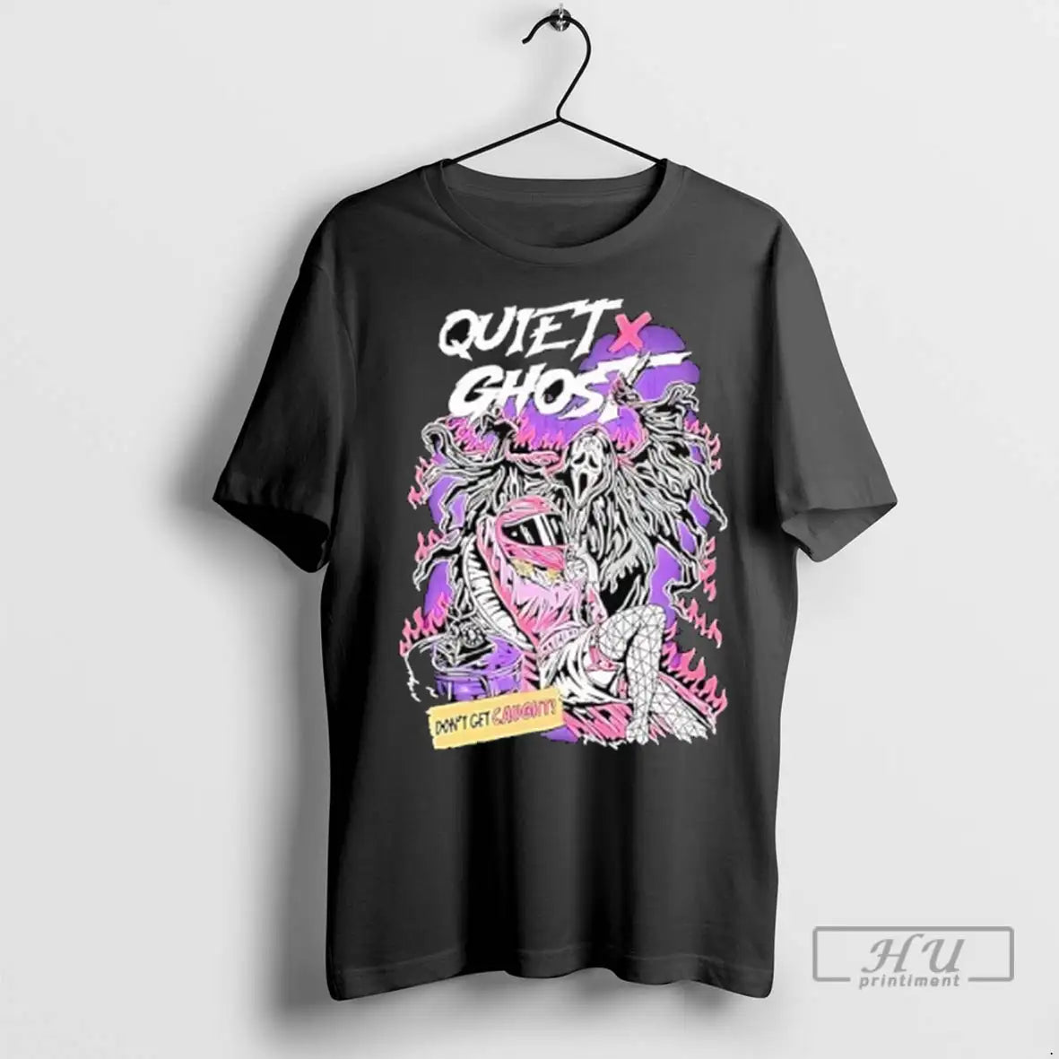 Officials Ghostface Quiet X Ghost Dont Get Caught T Shirts Tank Top