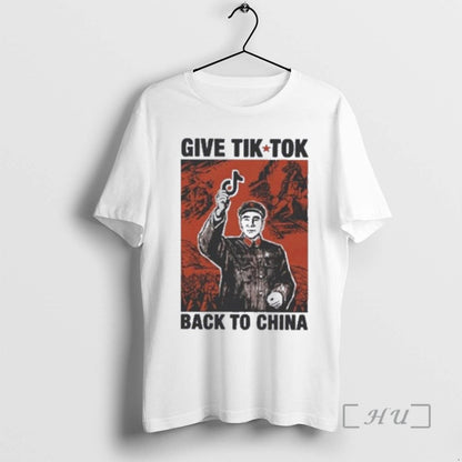 Give Tik Tok Back To China 2026 Long Sleeve Stylish Merch
