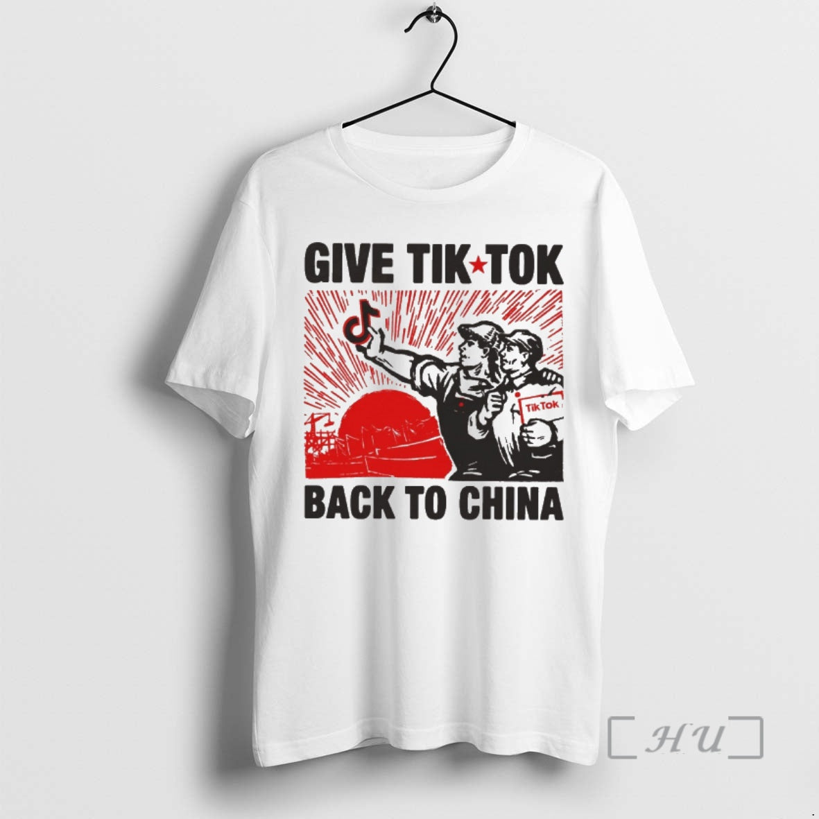 Give Tiktok Tech Back To China 2026 3 Sweatshirt Modern Apparel