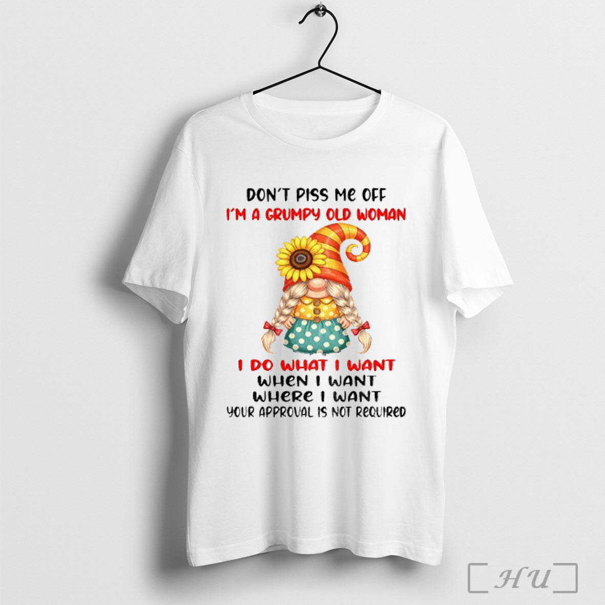 Officials Gnome Dont Piss Me Off Im Grumpy Old I Do What Tank Top