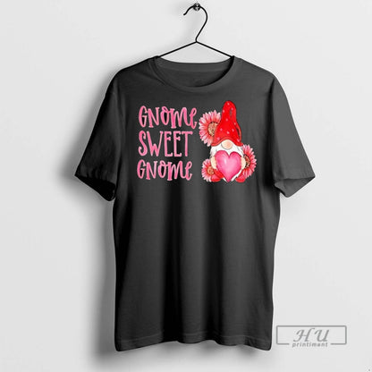 Officials Gnome Sweet Gnome T Shirts Tee Classic Art