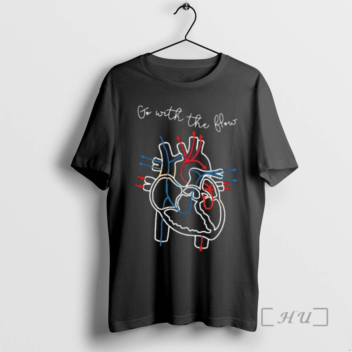 Go Flow Cvicu Nurse Hoodie Designer Apparel