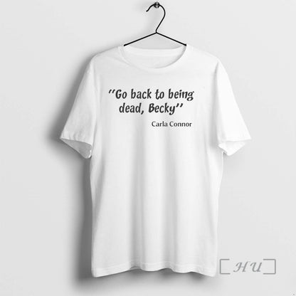 Officials Go Back To Being Dead Becky Carla Connor Circle Long Sleeve