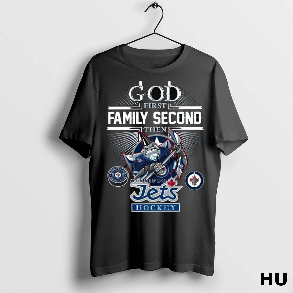 Officials God First Family Second Then Winnipeg Jets Hockey Mascot