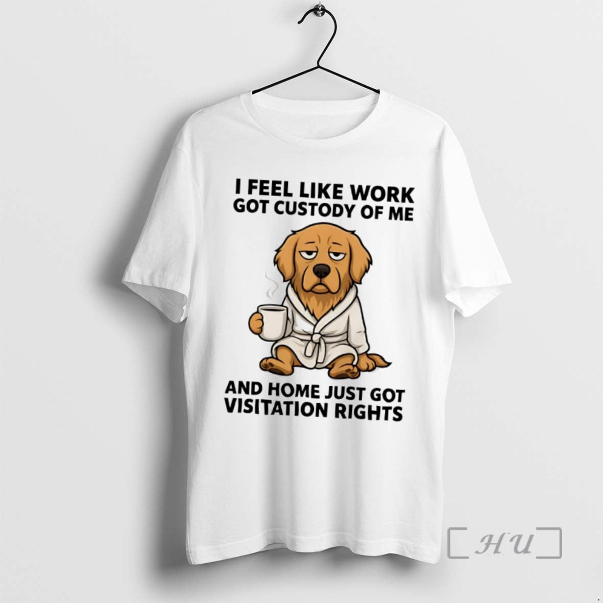 Officials Golden Retriever I Feel Like Work Got Custody Me Home