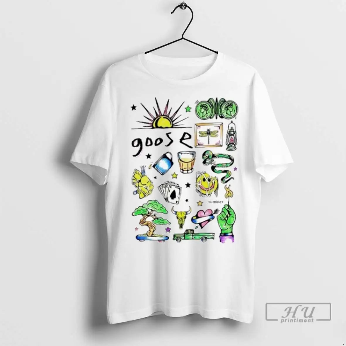 Officials Goose Hand Colored Highlighter 2025 T Shirts Tank Top