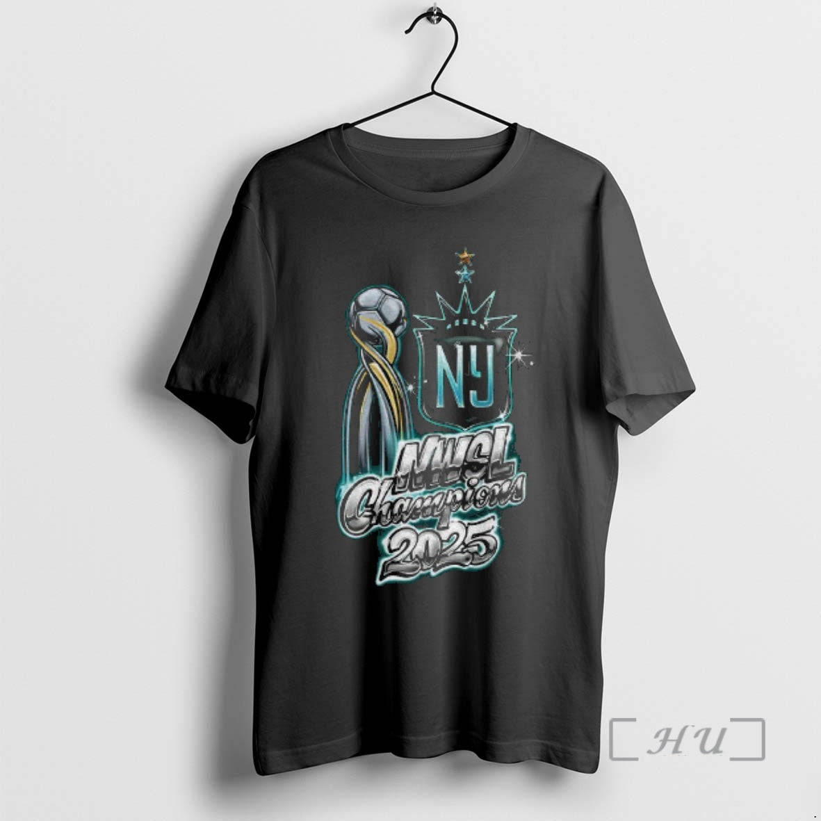 Officials Gotham Fc Sky Blue Nwsl Champions 2025 Logo Tee Unique Look