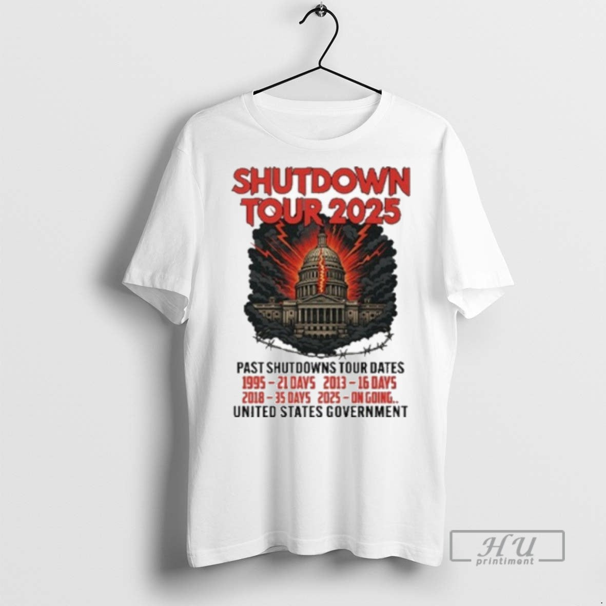 Officials Government Shutdown Tour 2025 Past Shutdowns Tour Dates