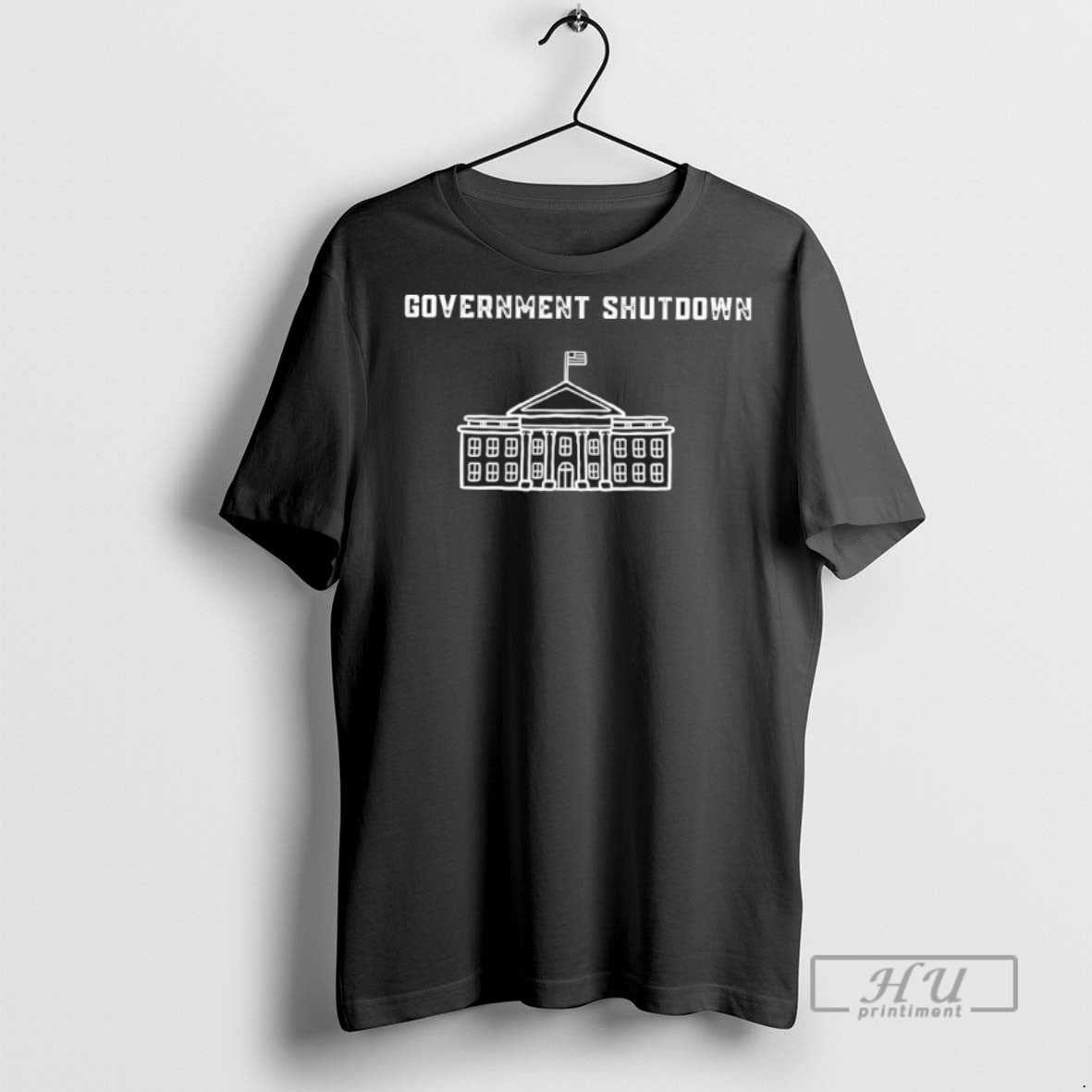 Officials Government Shutdown White House 2025 T Shirts Sweatshirt