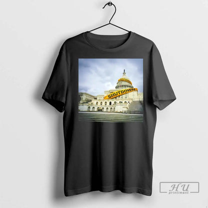 Officials Government Shutdown T Shirts Sweatshirt Retro Style