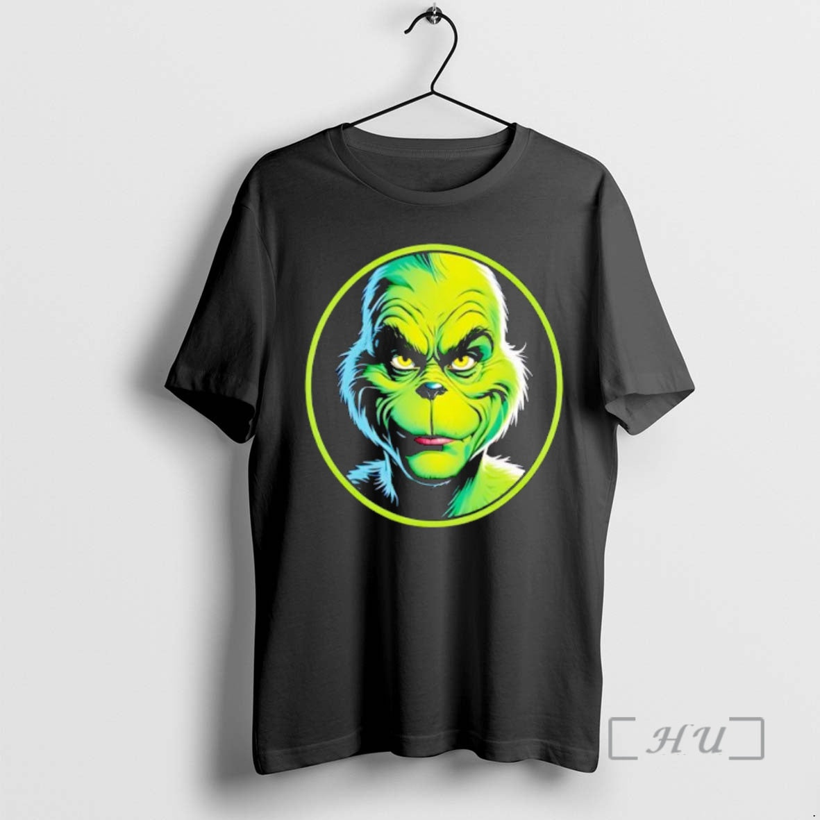 Officials Grinch Face Trends Stylish Hoodie Premium Art