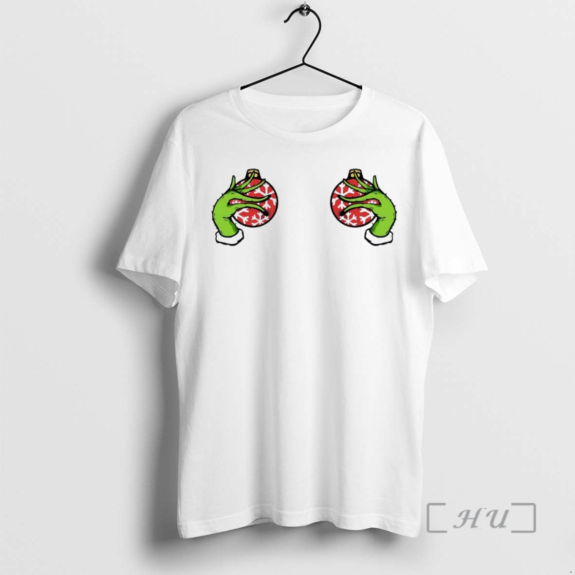 Officials Grinch Boob Shirt Retro Apparel
