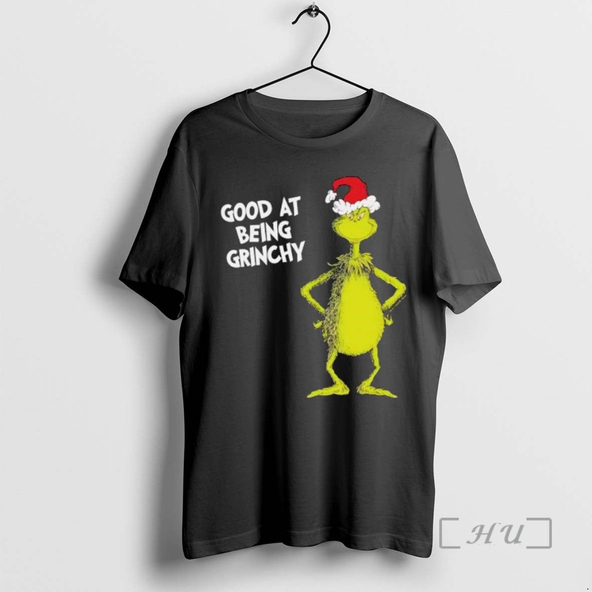 Officials Grinch Good Being Grinchy Tee Retro Art
