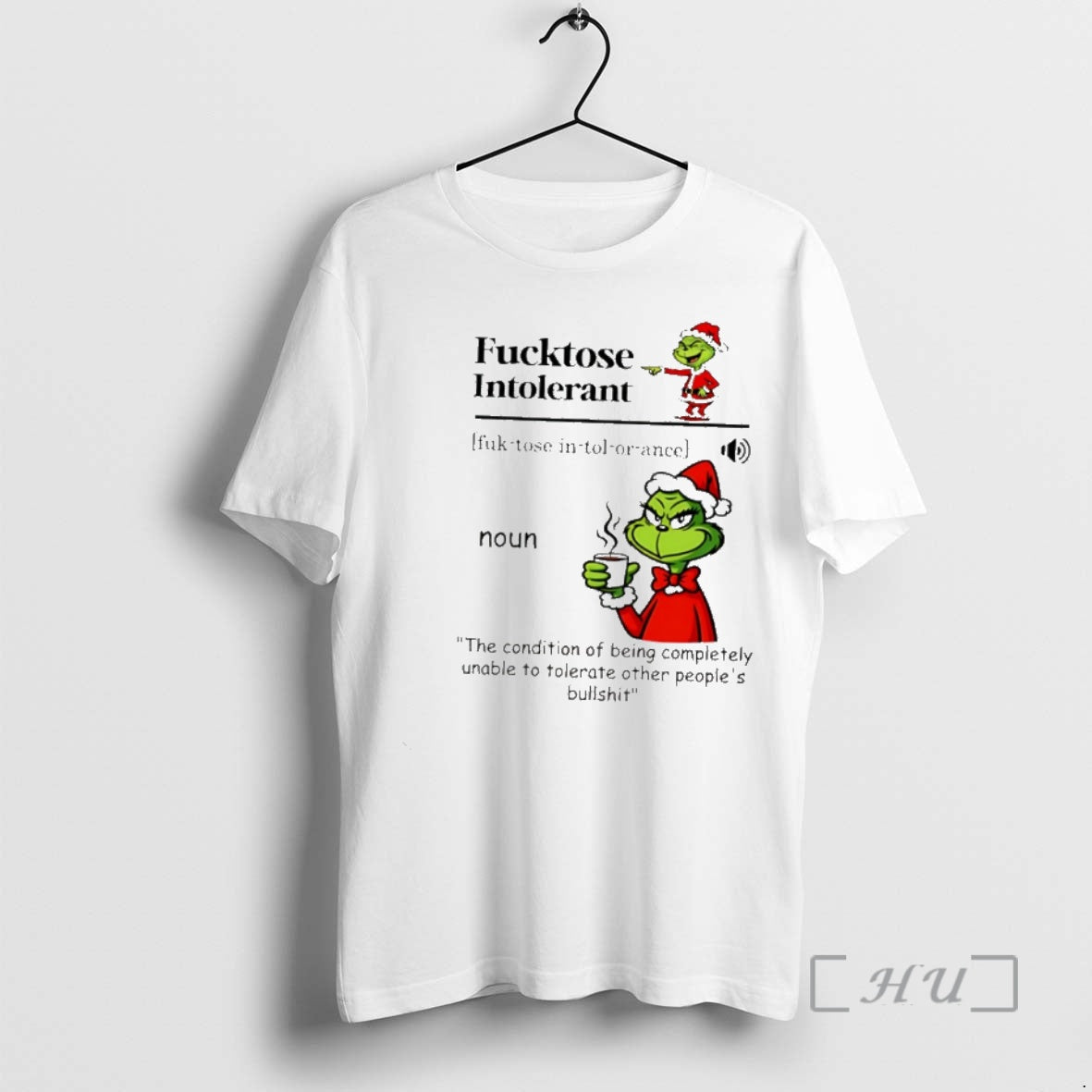 Officials Grinch Santa Fucktose Intolerant Shirt Modern Merch