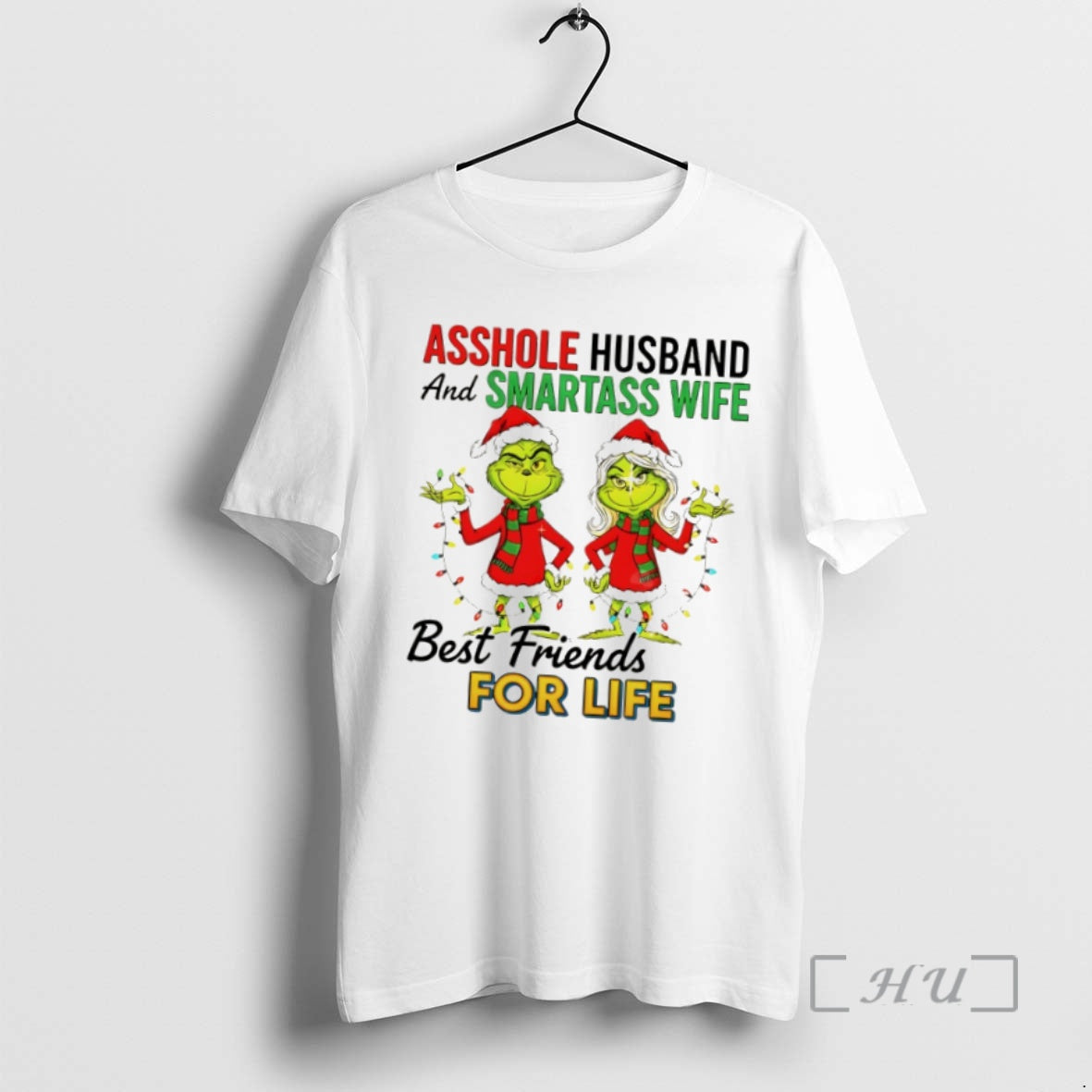 Officials Grinch Santa Asshole Husband And Smartass Wife Best Friends