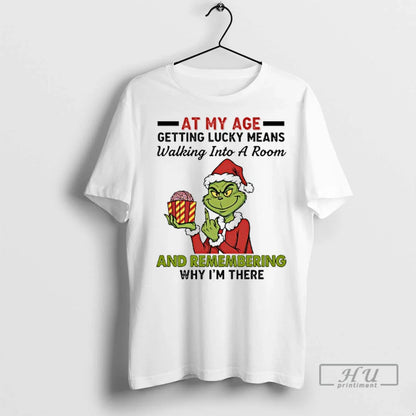 Officials Grinch Santa My Age Getting Lucky Means Walking Into Room