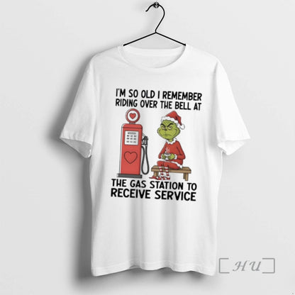 Officials Grinch Santa Im So Old I Remember Riding Over Bell Gas Tank