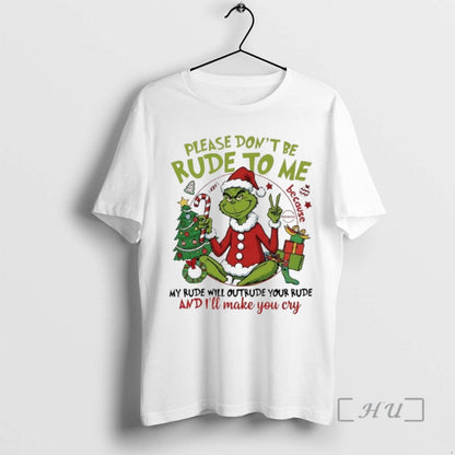 Officials Grinch Santa Suit Please Dont Be Rude To Me Because Because