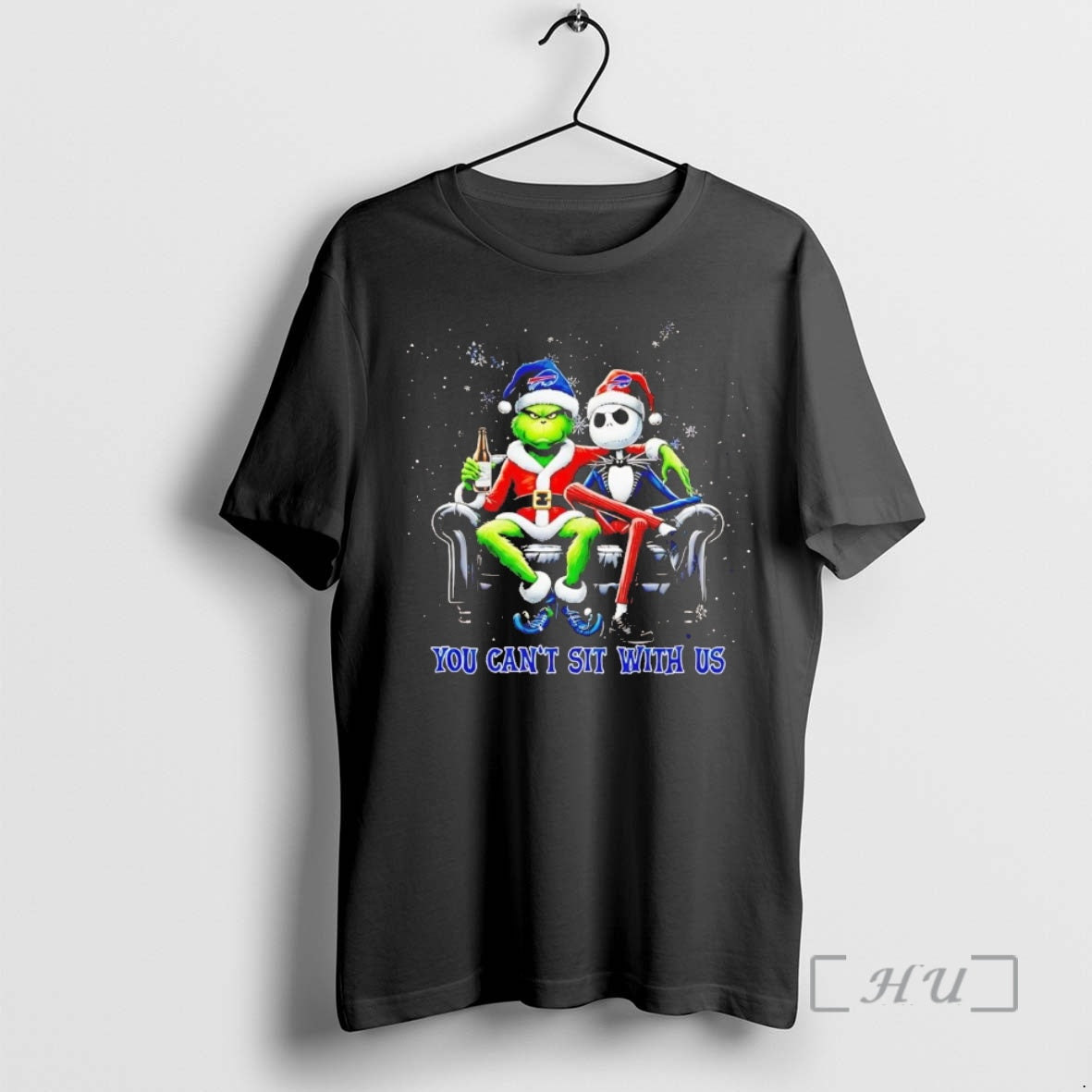 Officials Grinch And Jack Skellington You Cant Sit Us Buffalo Bills