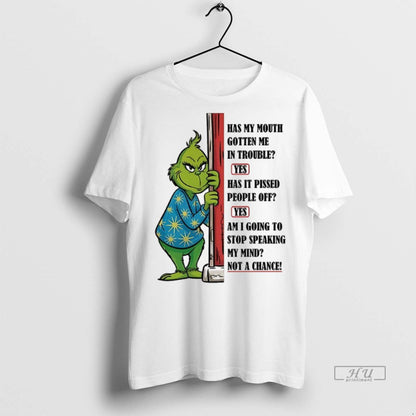 Officials Grinch Has My Mouth Gotten Me Trouble Yes Has It Pissed