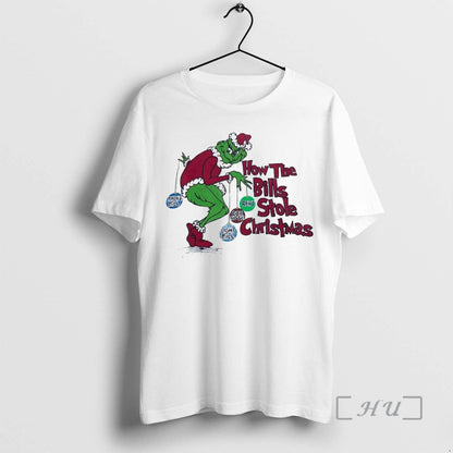 Officials Grinch How Bills Stole TShirt Classic Design