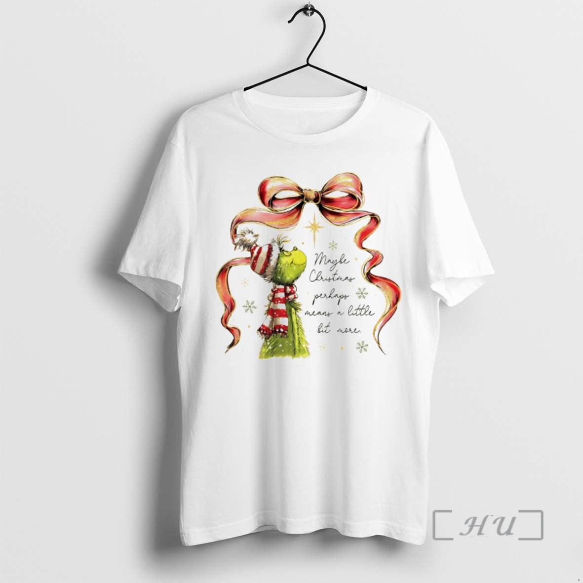 Officials Grinch Maybe Perhaps Means Little Bit More Merry Premium T