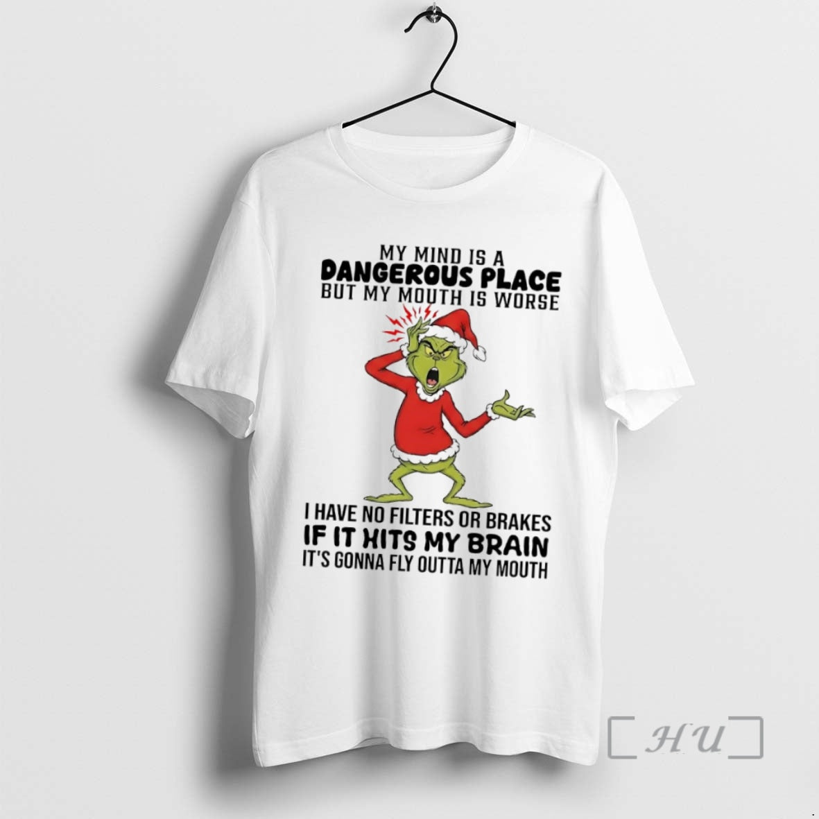 Officials Grinch My Mind Is Dangerous Place If It Hits My Brain