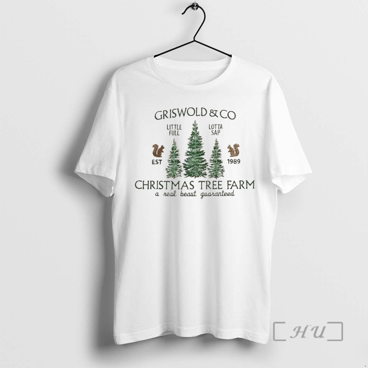 Officials Griswold Tree Farm Real Beaut Guaranteed TShirt Vintage