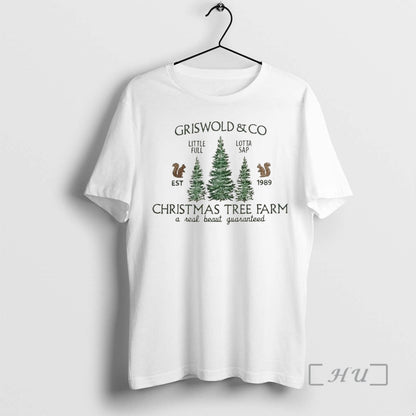 Officials Griswold Tree Farm Real Beaut Guaranteed TShirt Vintage