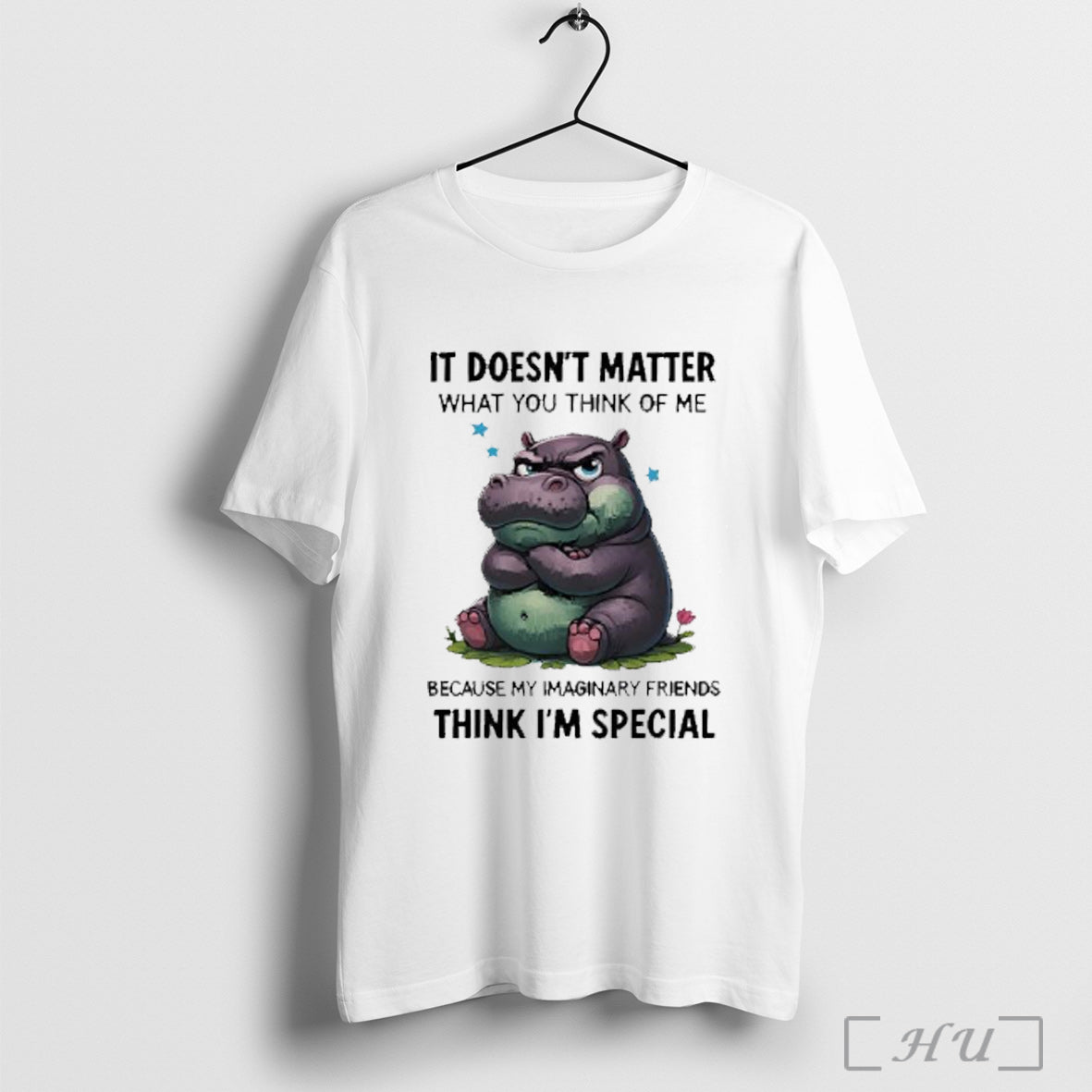 Officials Grumpy Hippo It Doesnt Matter What You Think Me Because My