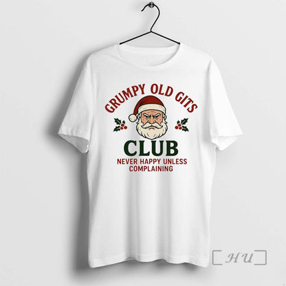Officials Grumpy Old Gits Club Never Happy Unless Complaining Shirt