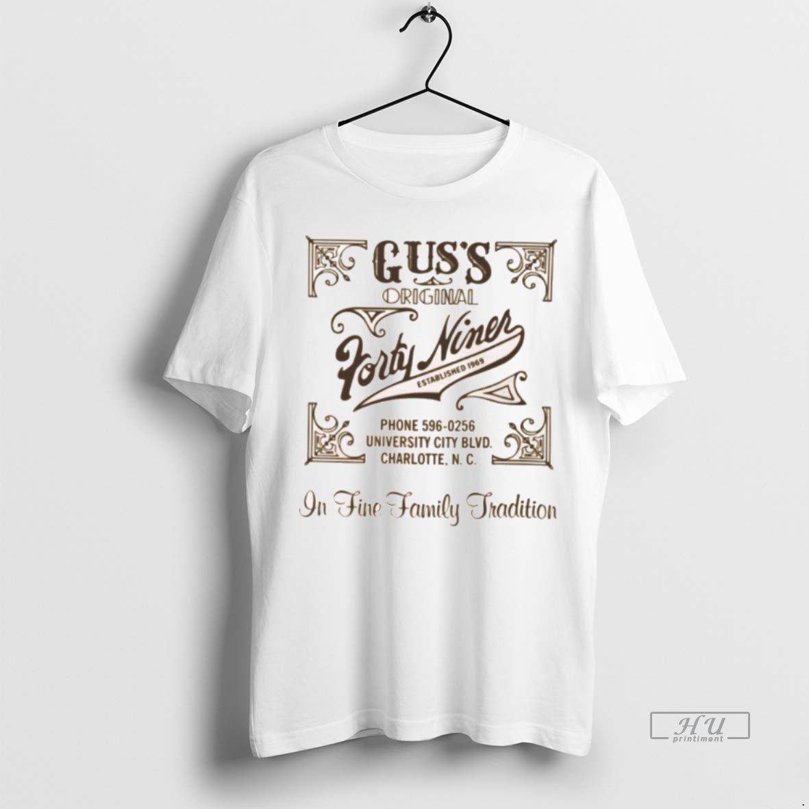 Officials Guss Forty Niner Established 1969 Shirt Retro Art