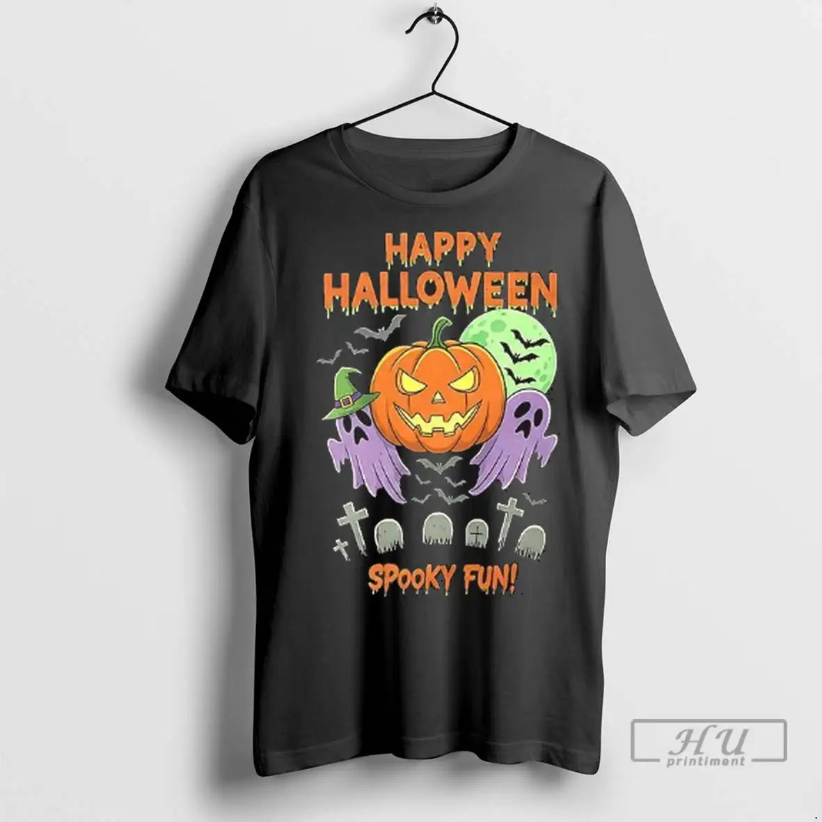 Officials Happy Halloween Spooky Fun Pumpkin T Shirts TShirt Classic