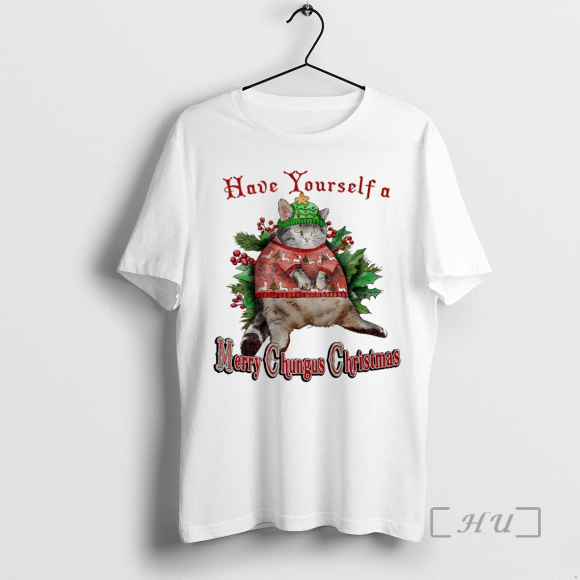 Officials Have Yourself Merry Cungus Cat Circle Shirt Exclusive Outfit