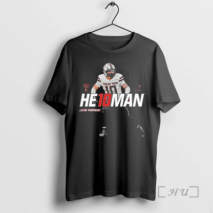 Officials He10Man Texas Tech Jacob Rodriguez Tee Stylish Look
