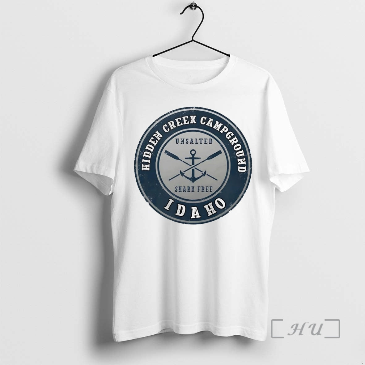 Officials Hidden Creek Campground Idaho TShirt Elegant Style