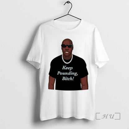 Officials Hip Hop Dmx Sunglasses Keep Pounding Bitch TShirt Designer