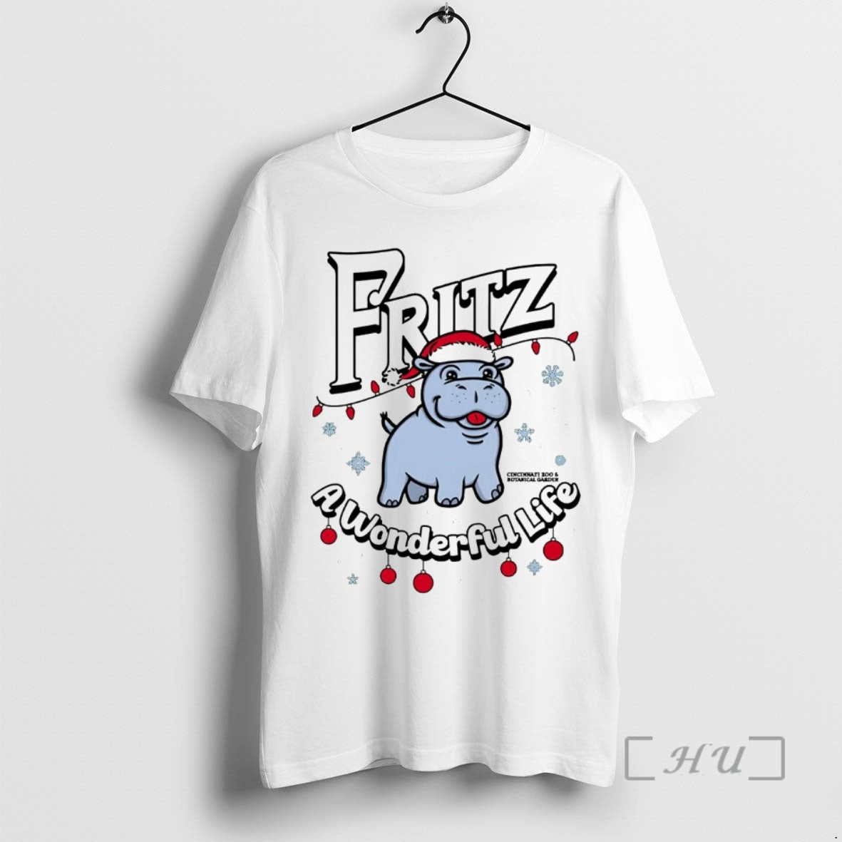 Officials Hippo Fritz Wonderful Life Cincinnati Tee Classic Collection