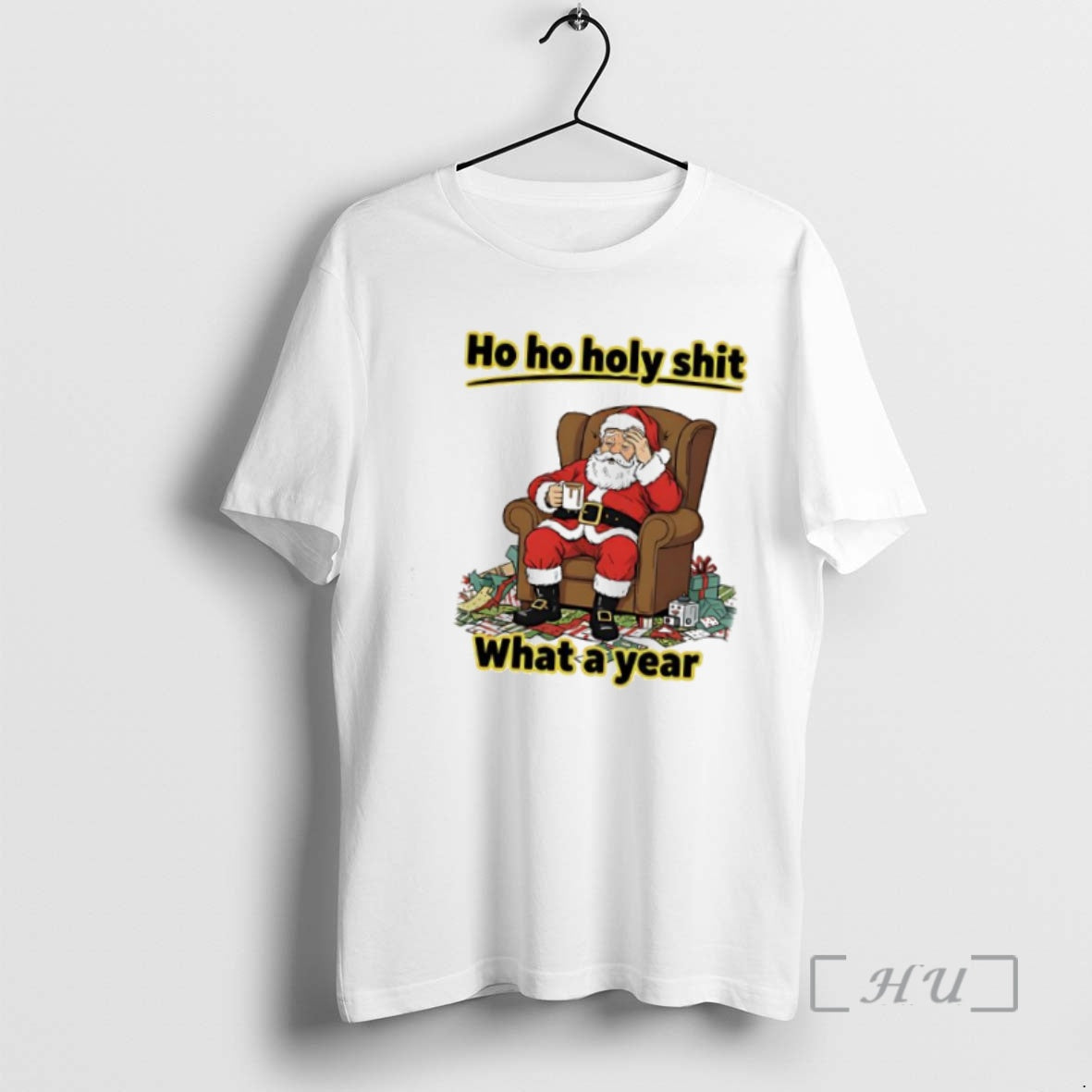 Officials Ho Ho Holy Shit What Year Santa Claus Sweatshirt Exclusive
