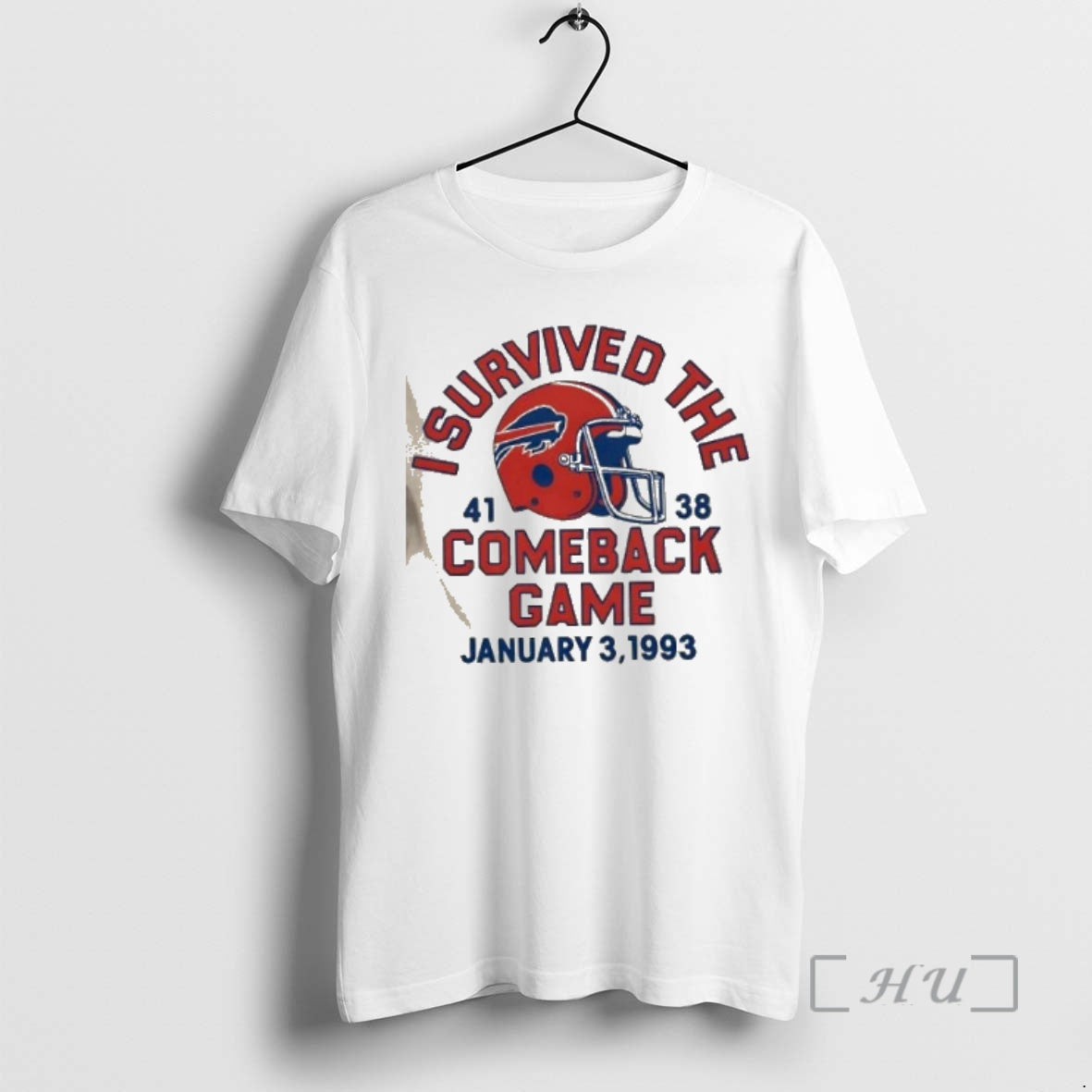 Officials Homage Buffalo Bills I Survived Comeback Game Tank Top