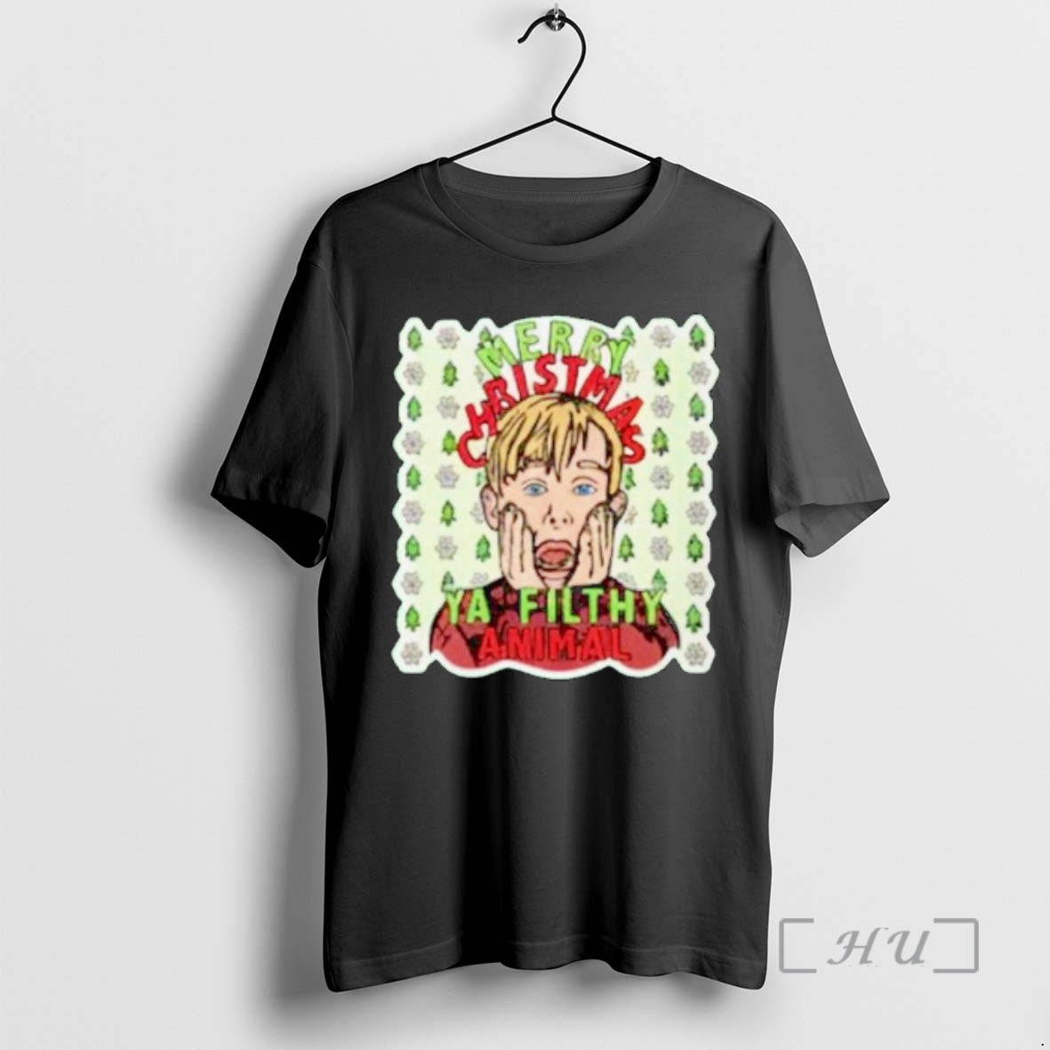 Officials Home Alone Kevin Merry Ya Filthy Animal Ornaments Tee