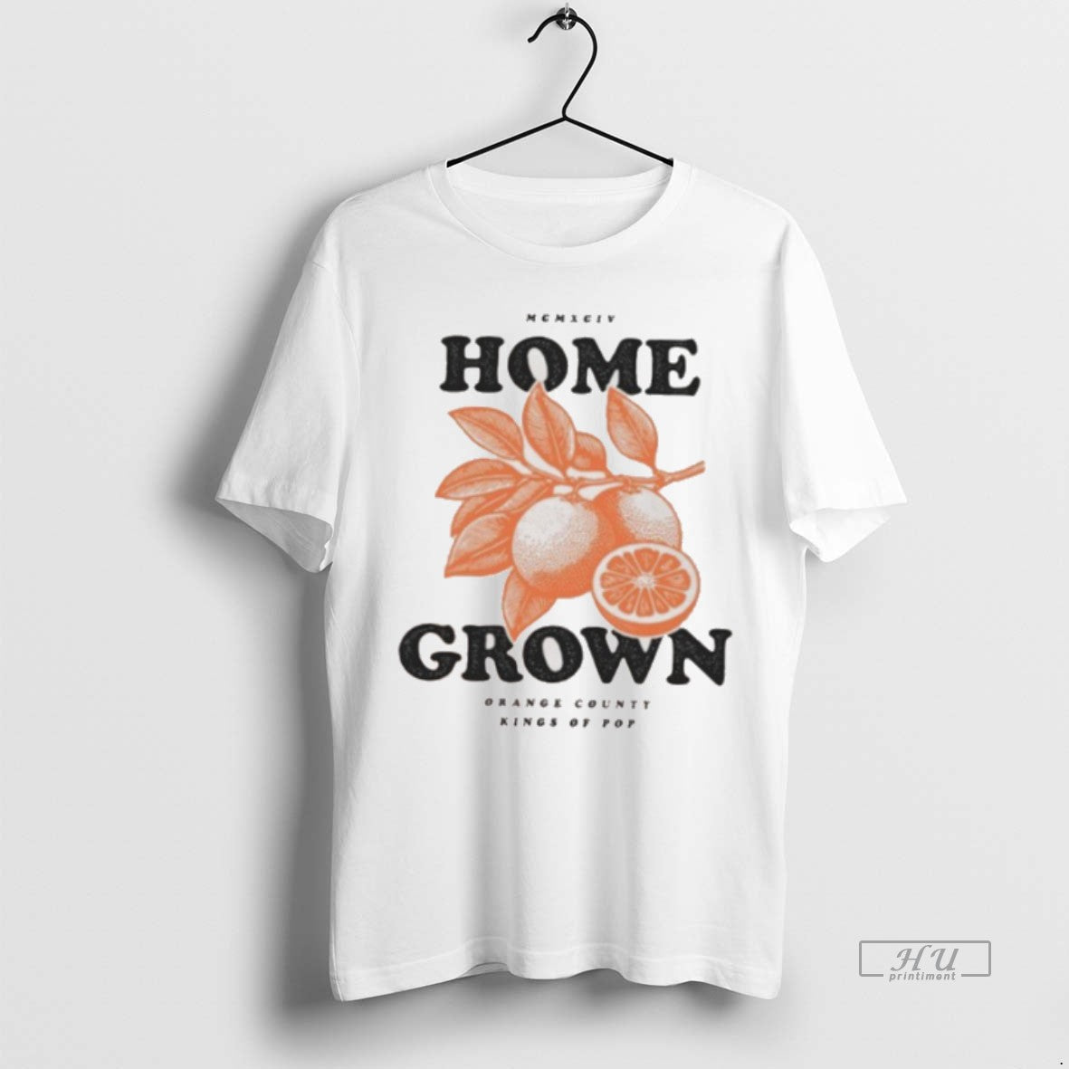 Officials Home Grown Orange County Tank Top Retro Outfit