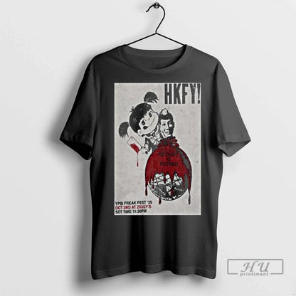 Officials Hong Kong Fuck You Tour Detroit Mi Oct 2025 T Shirts Shirt